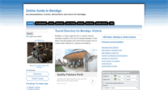 Desktop Screenshot of bendigovictoria.com.au